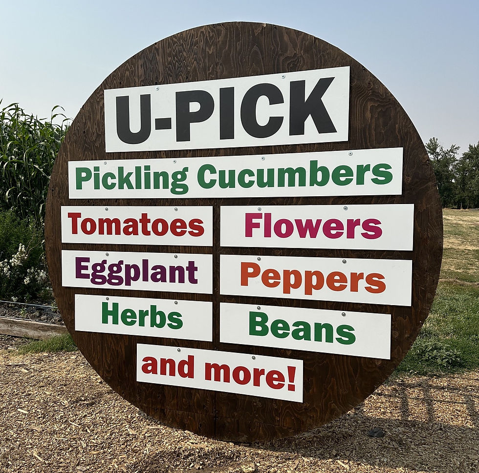 Upick sign 2 small