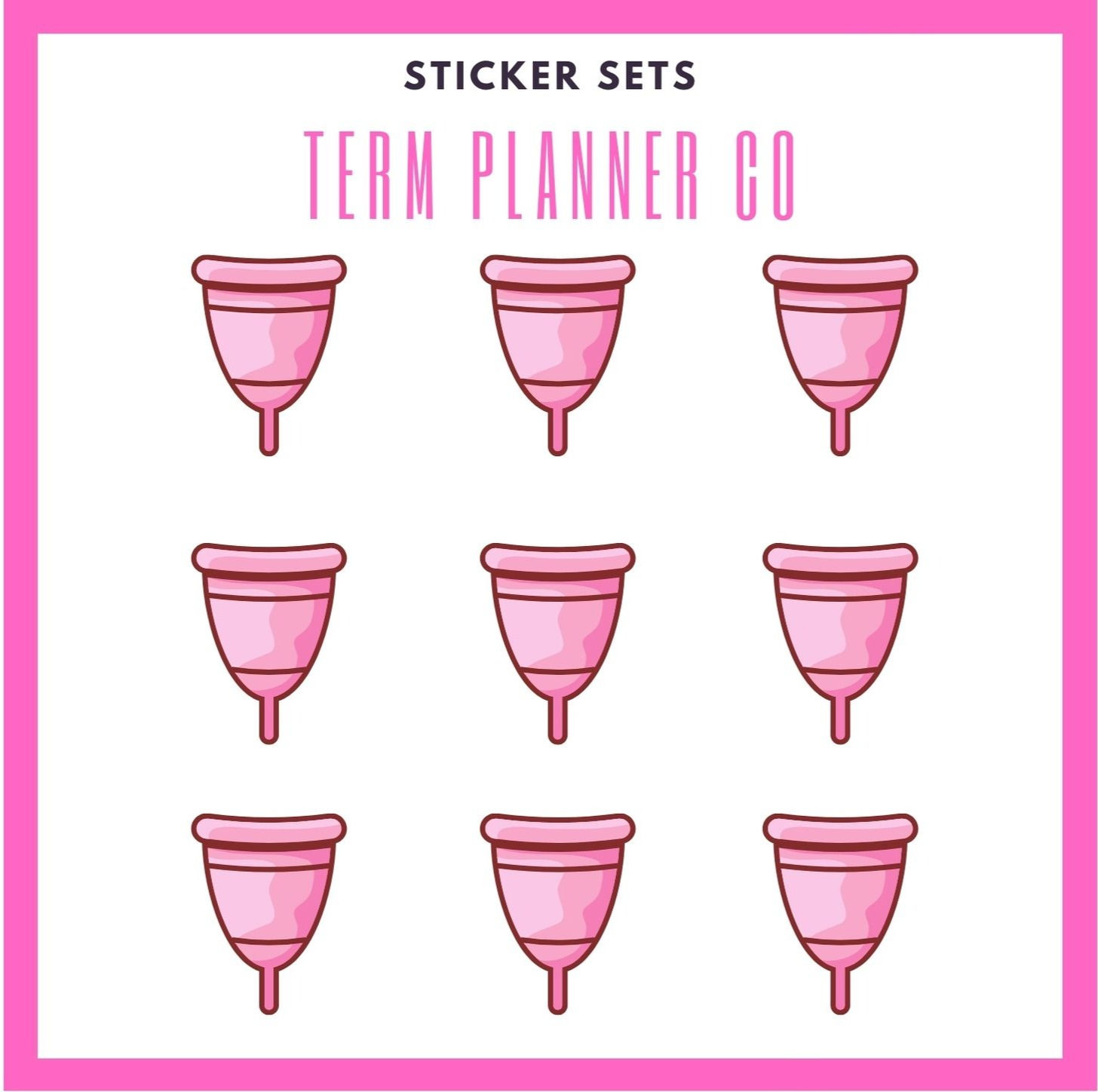Period Cup - Stickers