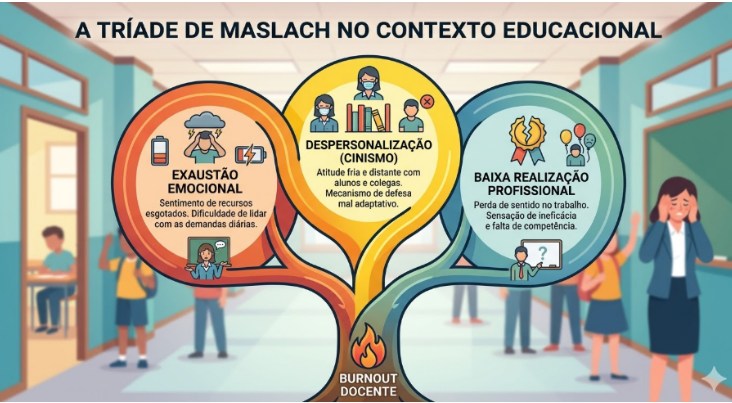 Burnout Docente: Quando a Chama do Ensinar se Apaga