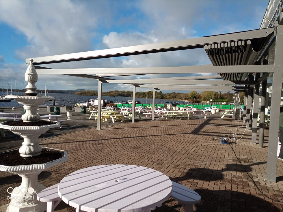 Commercial Pergolas for Hotels, Pubs & Restaurants in Ireland