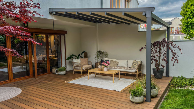 Retractable pergola ireland cork dublin sligo