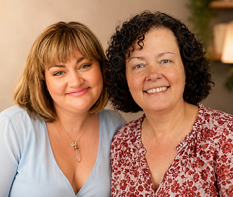Christie and Becca, practitioners at East Coast Apothecary