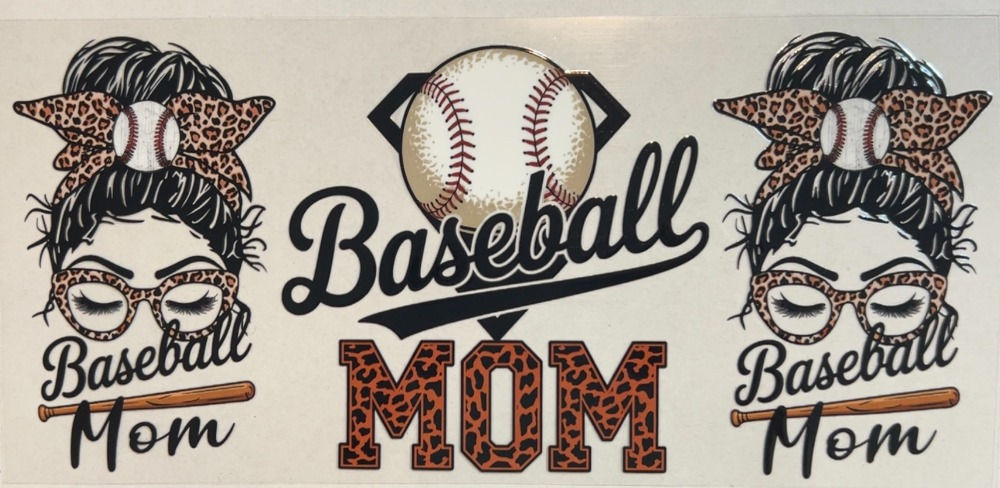 #293 Baseball mom- 16oz