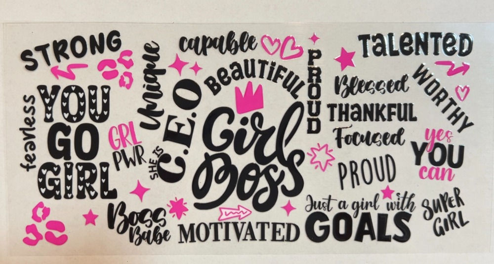 #308 Girl boss- 16oz