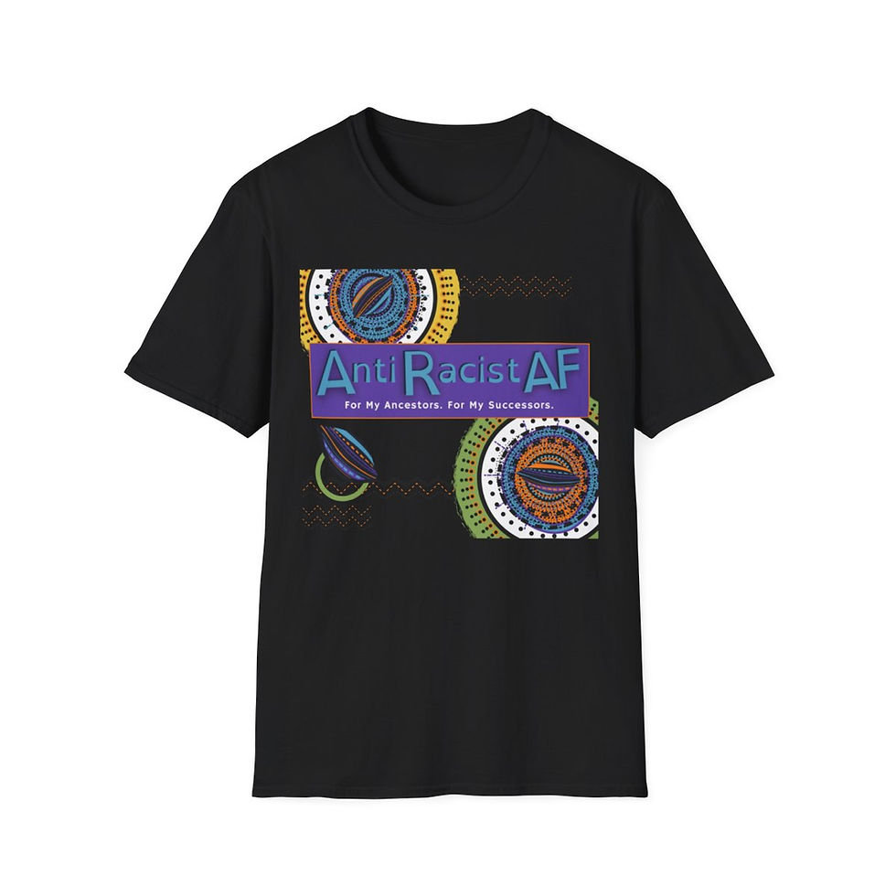 Thumbnail: AntiRacistAF Logo Tee