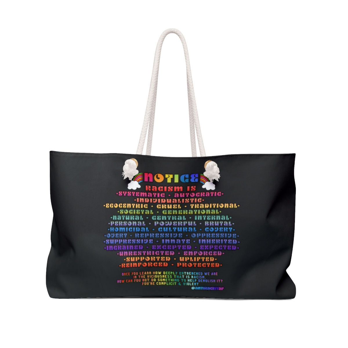 Notice Weekender Bag