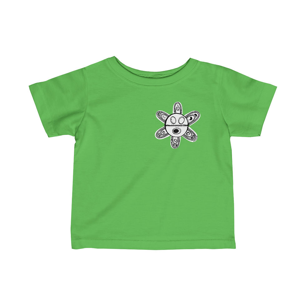 Thumbnail: Full Sun (white) Infant Fine Jersey Tee (6M-24M) 