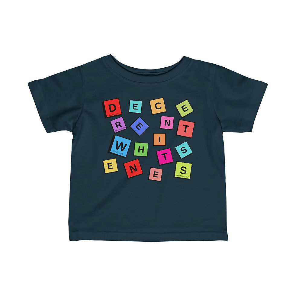 Thumbnail: Decenter Whiteness Infant Fine Jersey Tee (6M-24M)