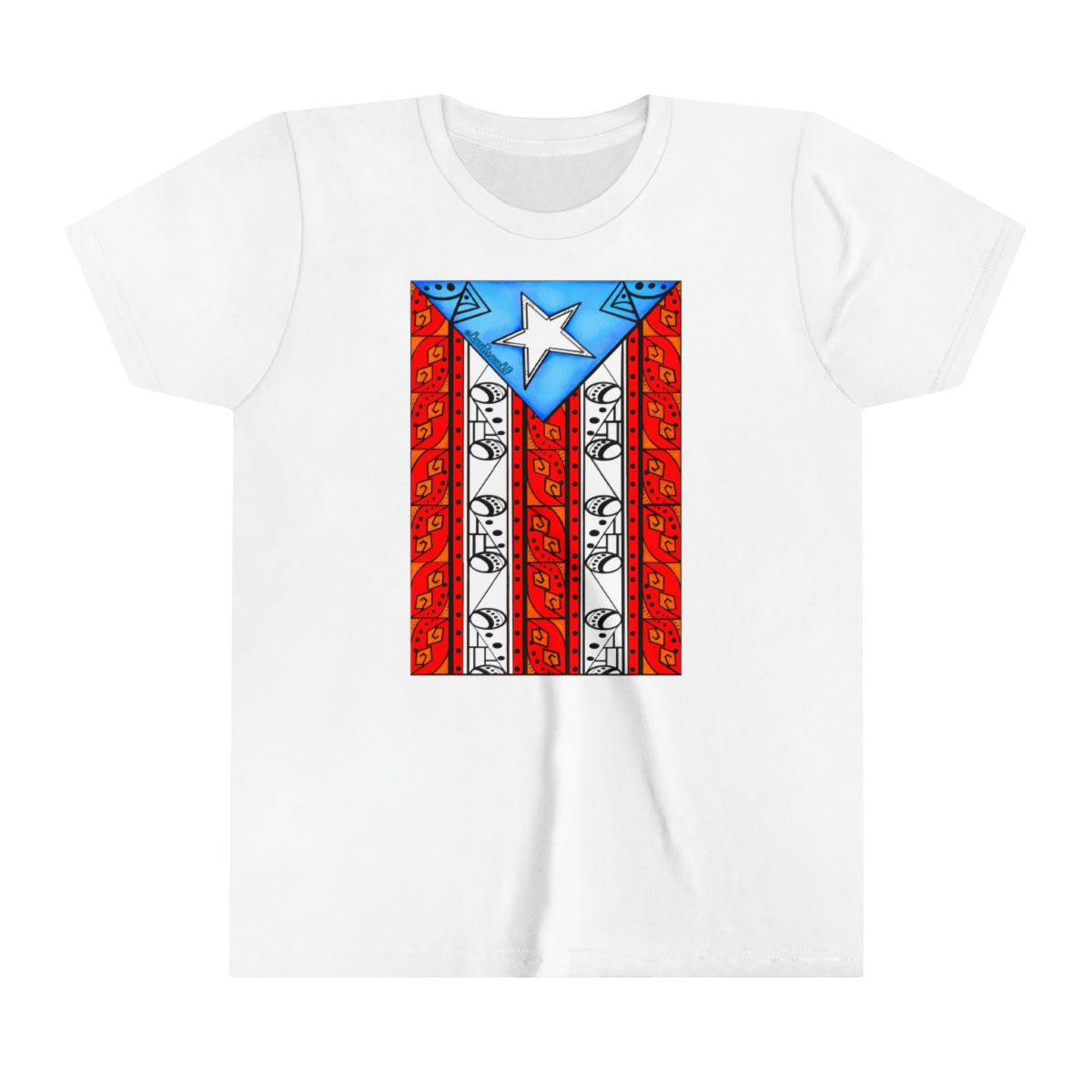 La bandera de la diáspora Kids' Basic Tee