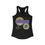 Thumbnail: AntiRAcistAF Logo Curvy Racerback Tank