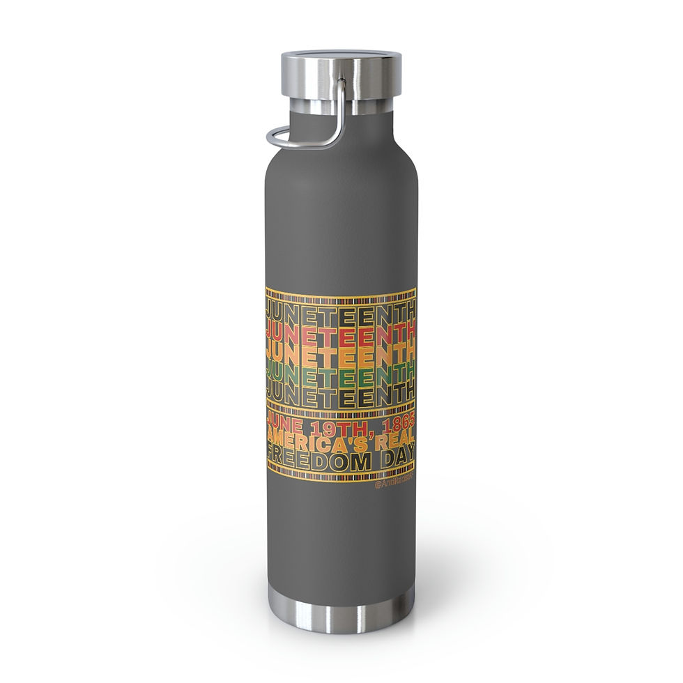 Thumbnail: Pan-African Juneteenth 22oz Vacuum Insulated Bottle