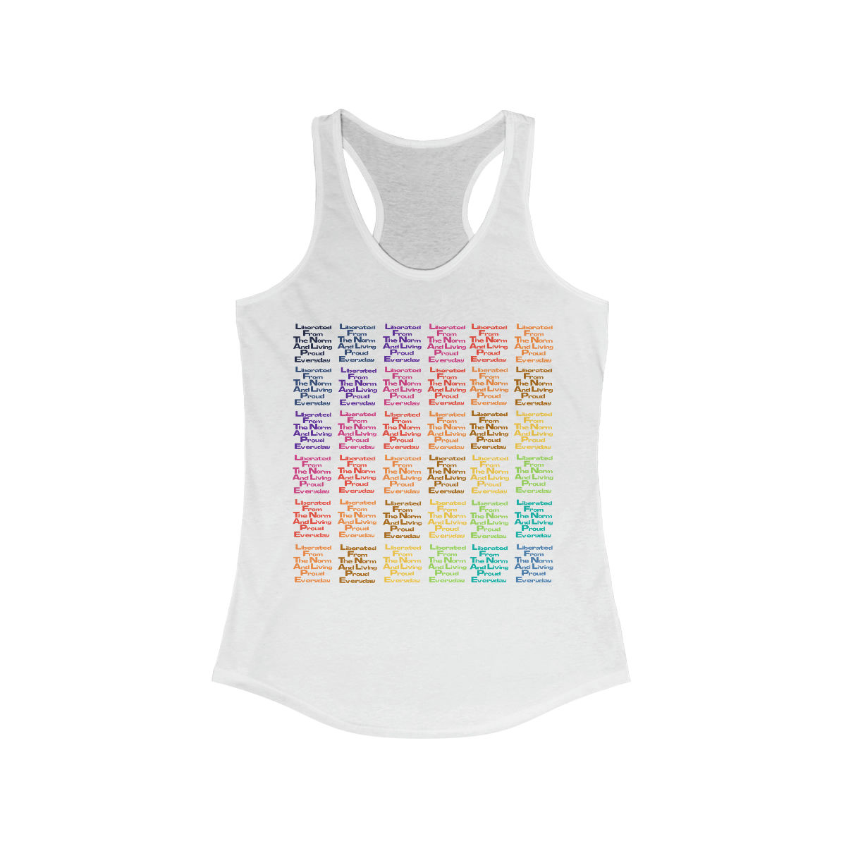 Proud Everyday Curvy Racerback Tank