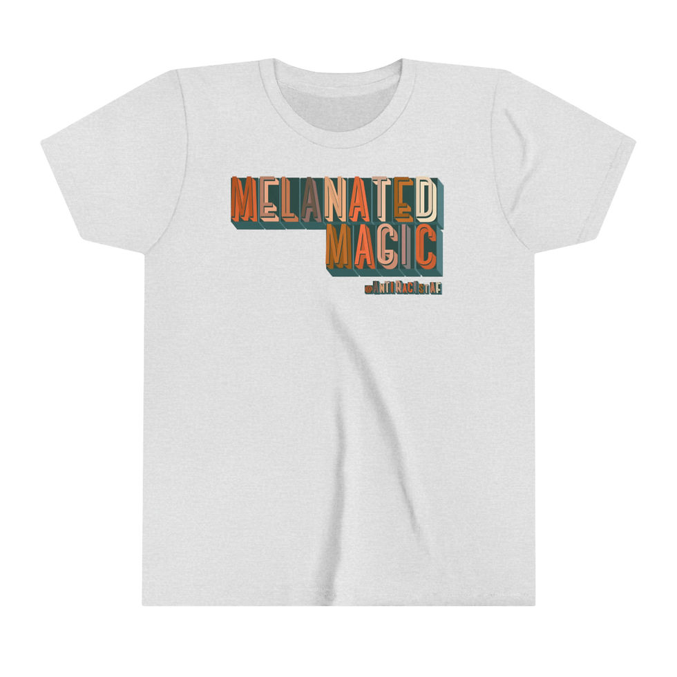 Thumbnail: Melanated Magic Kids' Basic Tee