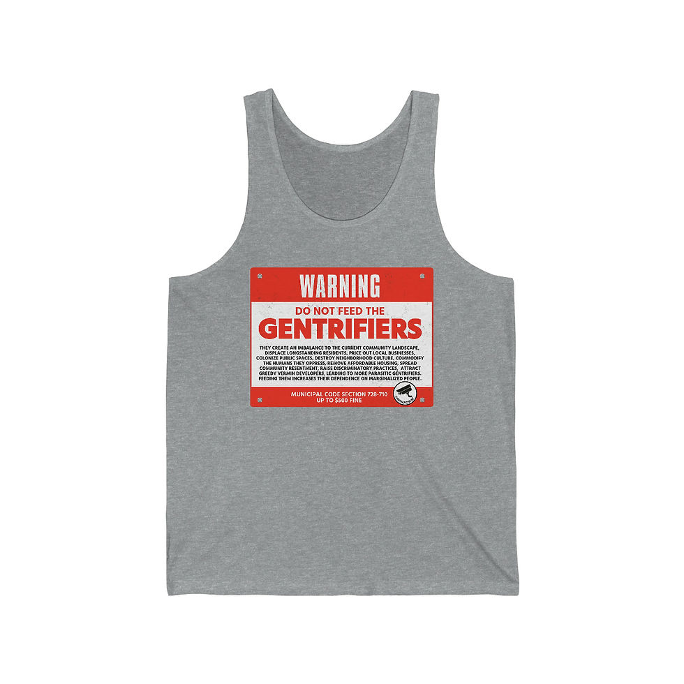 Thumbnail: Gentrifiers Basic Tank Top