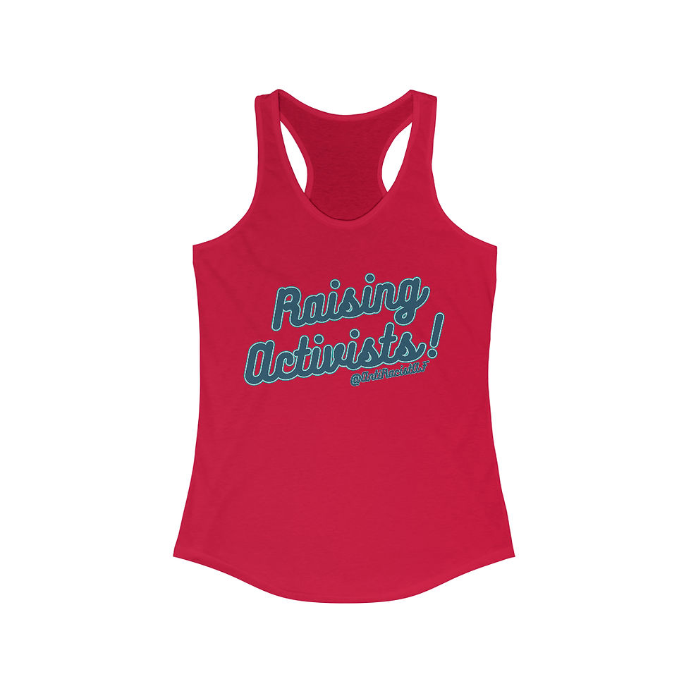 Thumbnail: RAising Activist Curvy Racerback Tank 