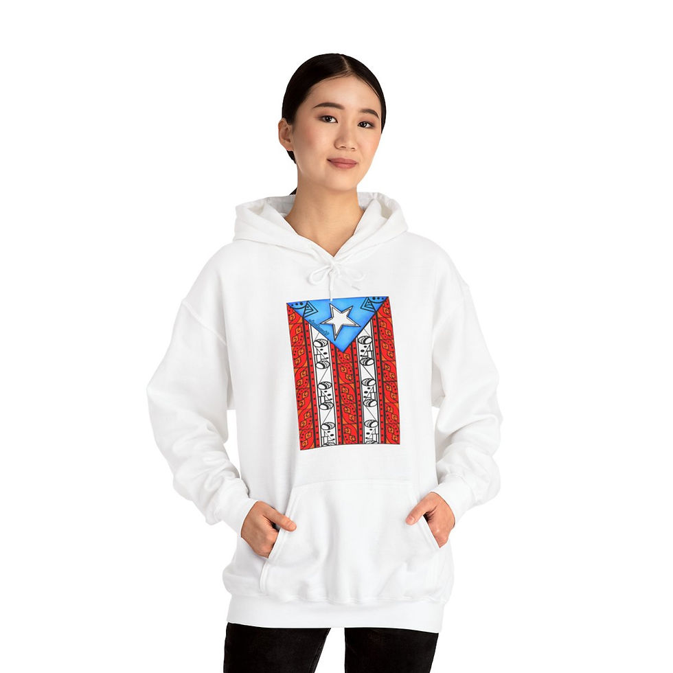 Thumbnail: La bandera de la diáspora Adult Hoodie