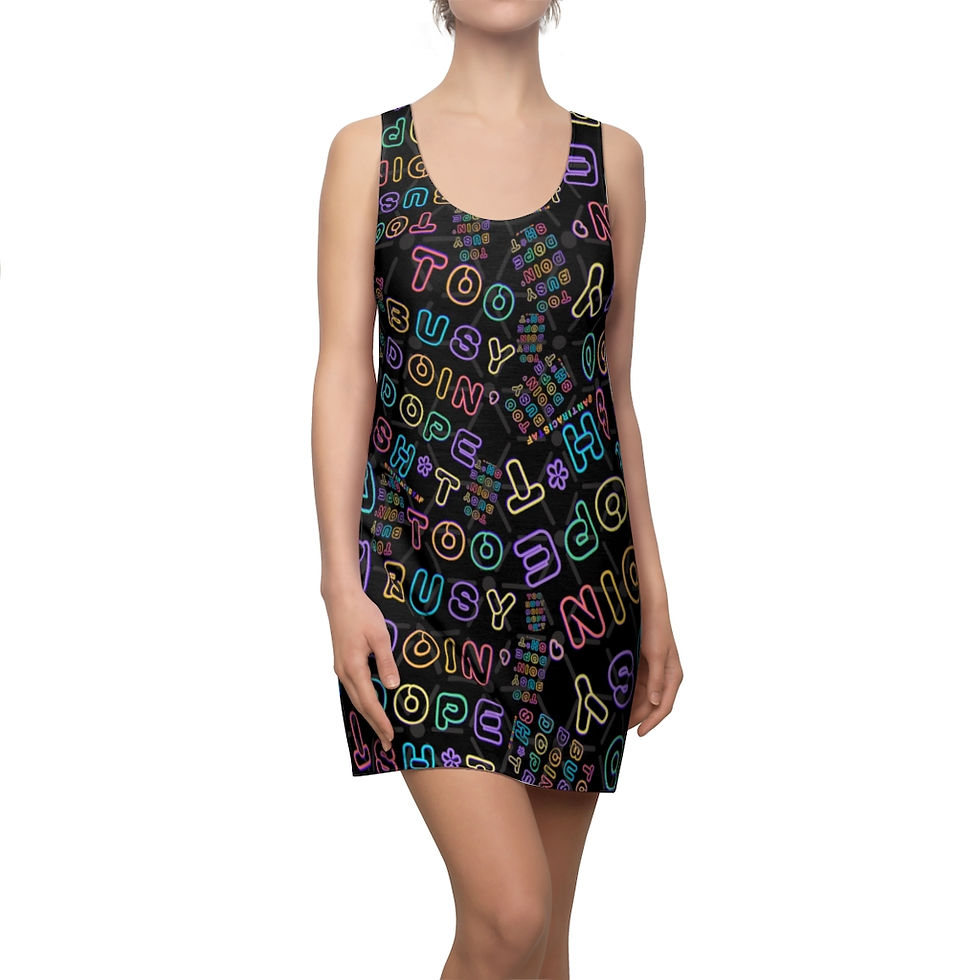 Thumbnail: Too Busy Adult Racerback Dress