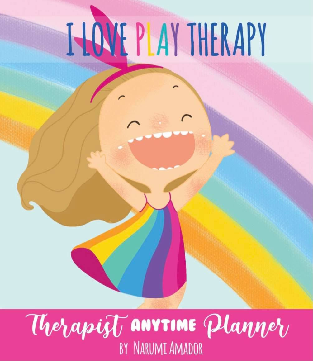 "I Love Play Therapy" ANYTIME Daily Planner