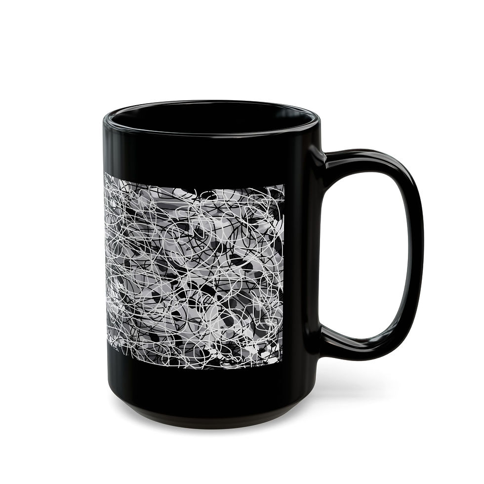 Thumbnail: Tangles Coffy Mug - 11oz & 15oz Coffee Cup