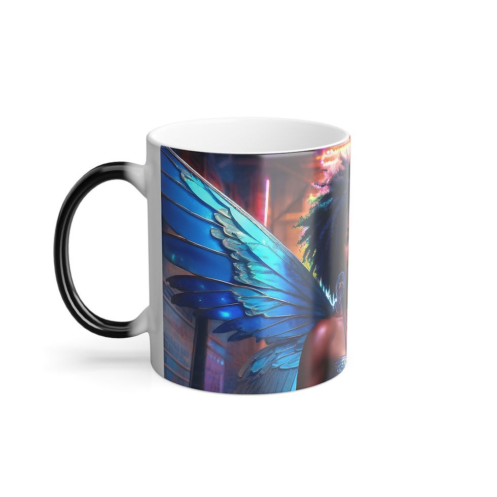 Thumbnail: Blue Gamma - Color-Morphing Coffy Mug