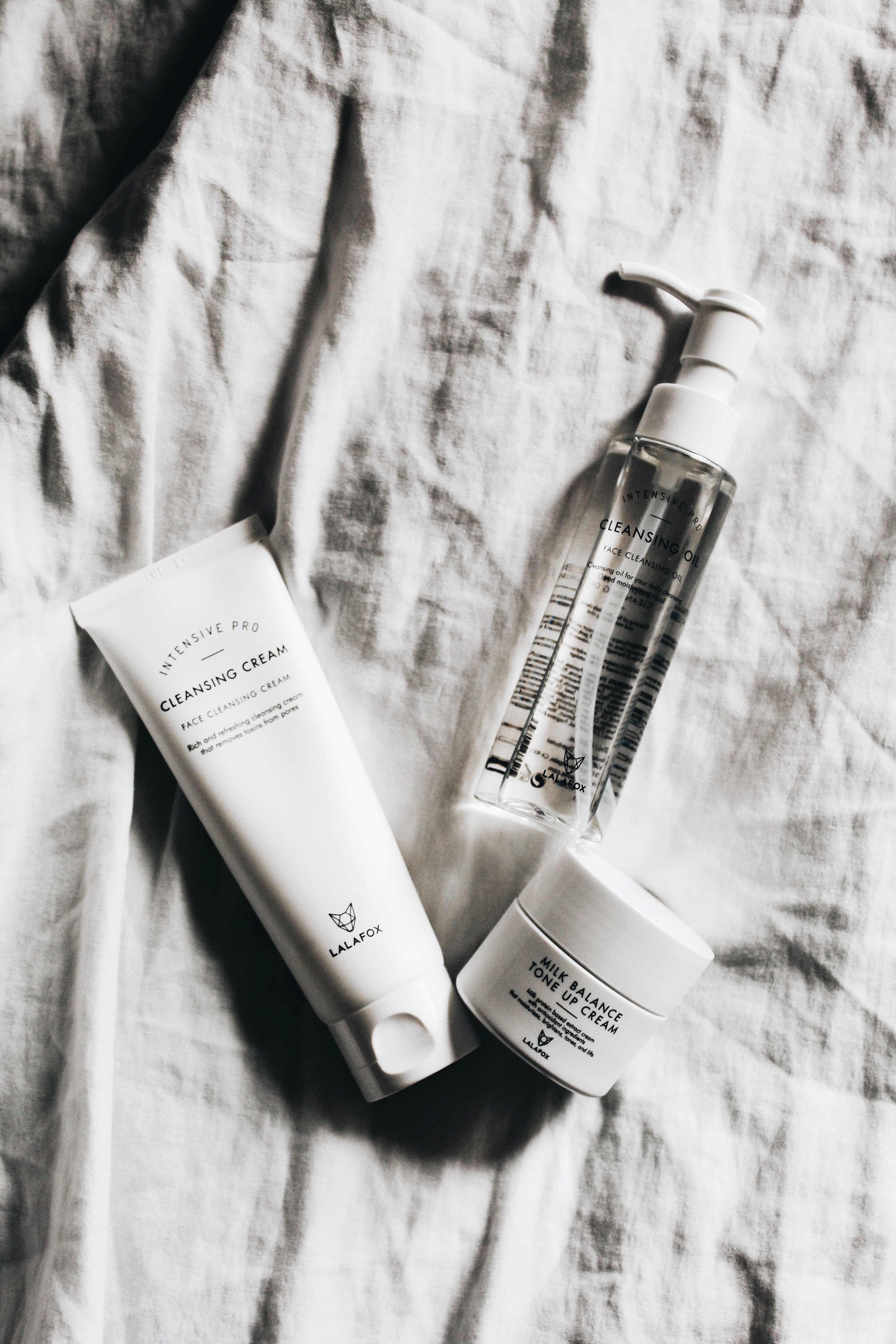 Lalafox Intensive Pro Face Cleansing Oil 2 Pack - Elizabeth Arden Flawless Future Ceramide Eye Gel .5 oz