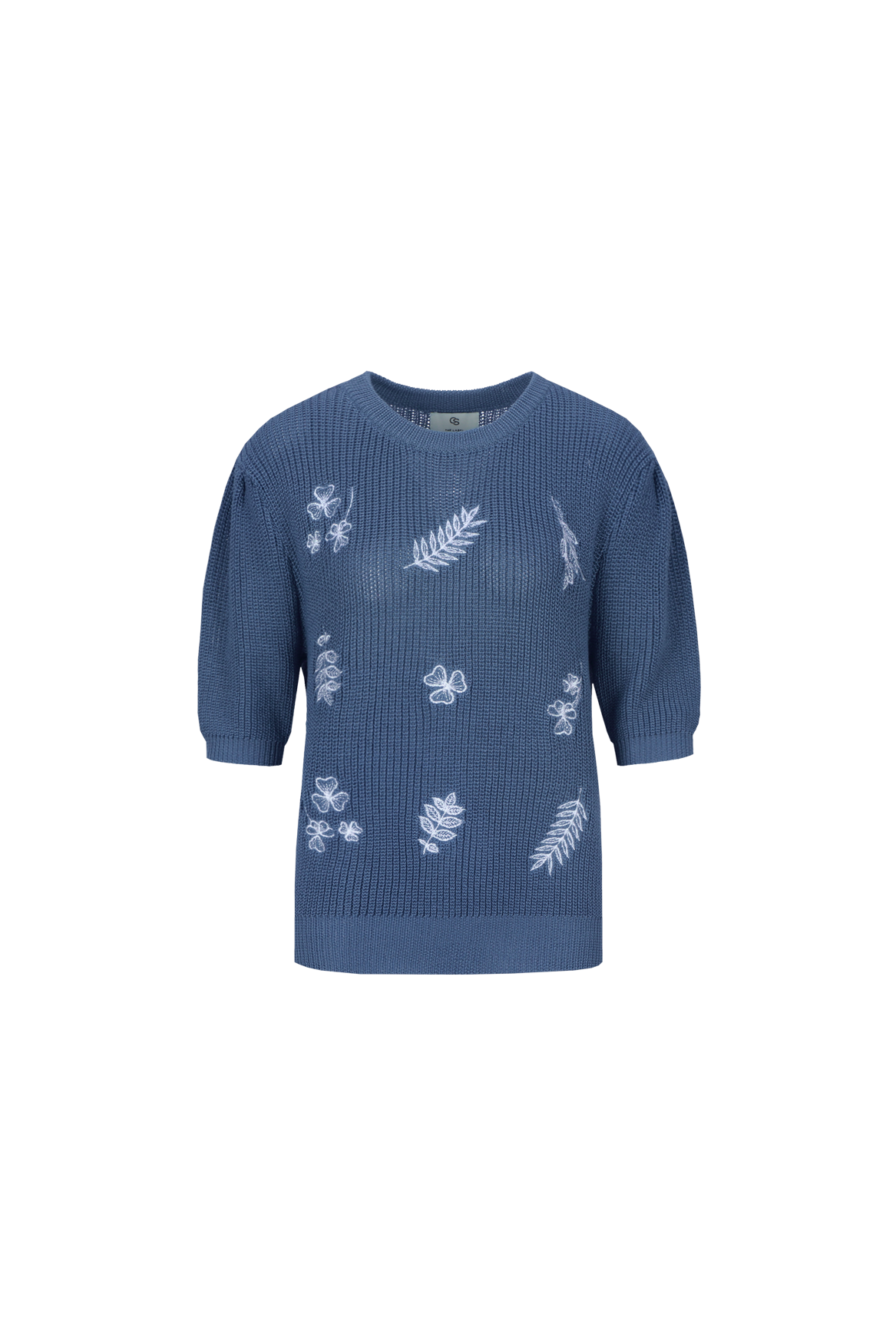 C&S pullover Kendra licht jeansblauw