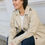 Thumbnail: Kaffe Curve jacket Tricia feather gray