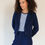 Thumbnail: IVY Beau blazer Viona night blue
