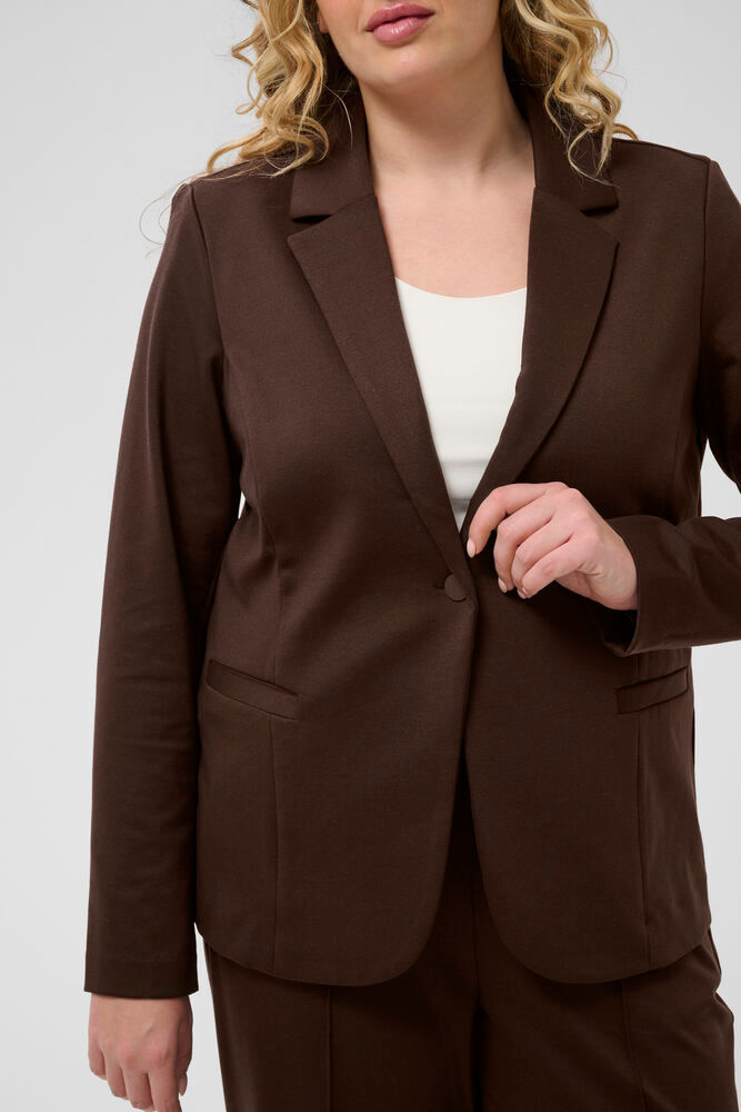 Thumbnail: Kaffe Curve blazer Jenna coffee bean