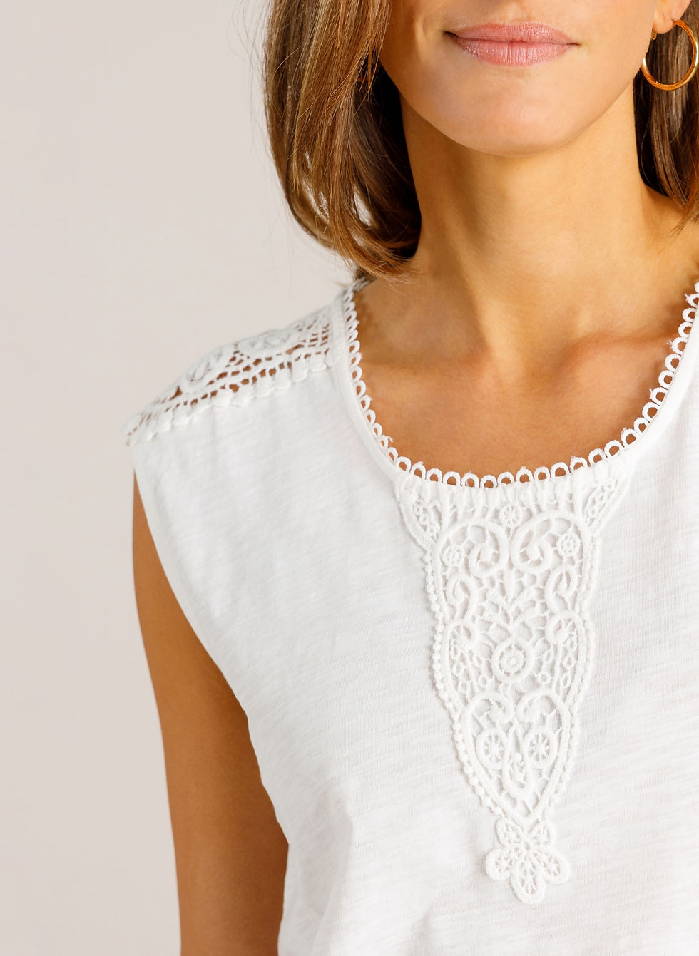 Thumbnail: IVY Beau top Verene offwhite