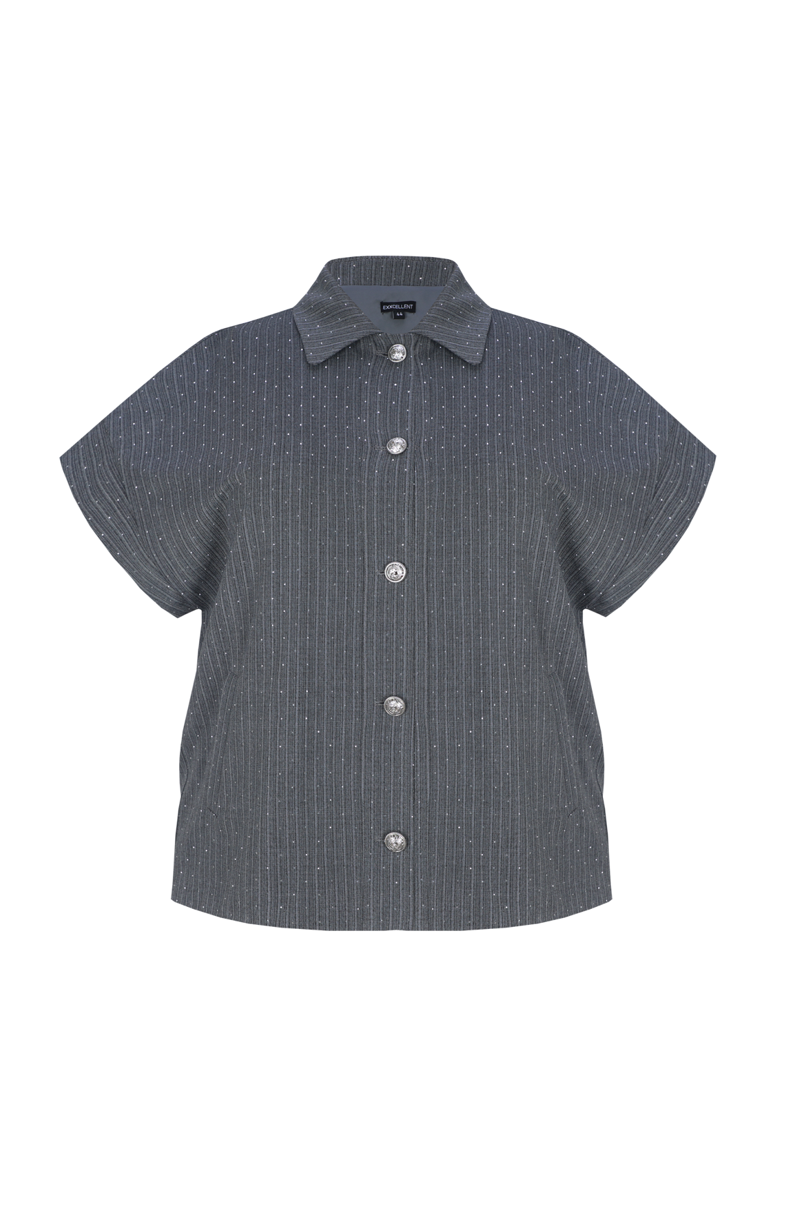 Exxcellent gilet Della donkergrijs