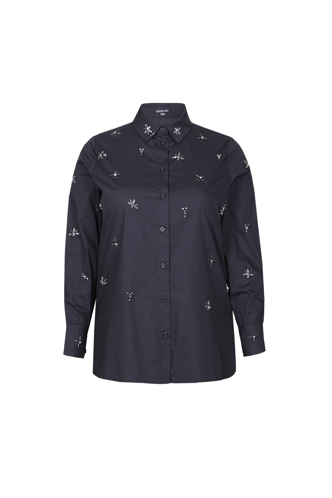 Exxcellent blouse Jessie zwart