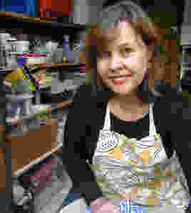 janetta in studio