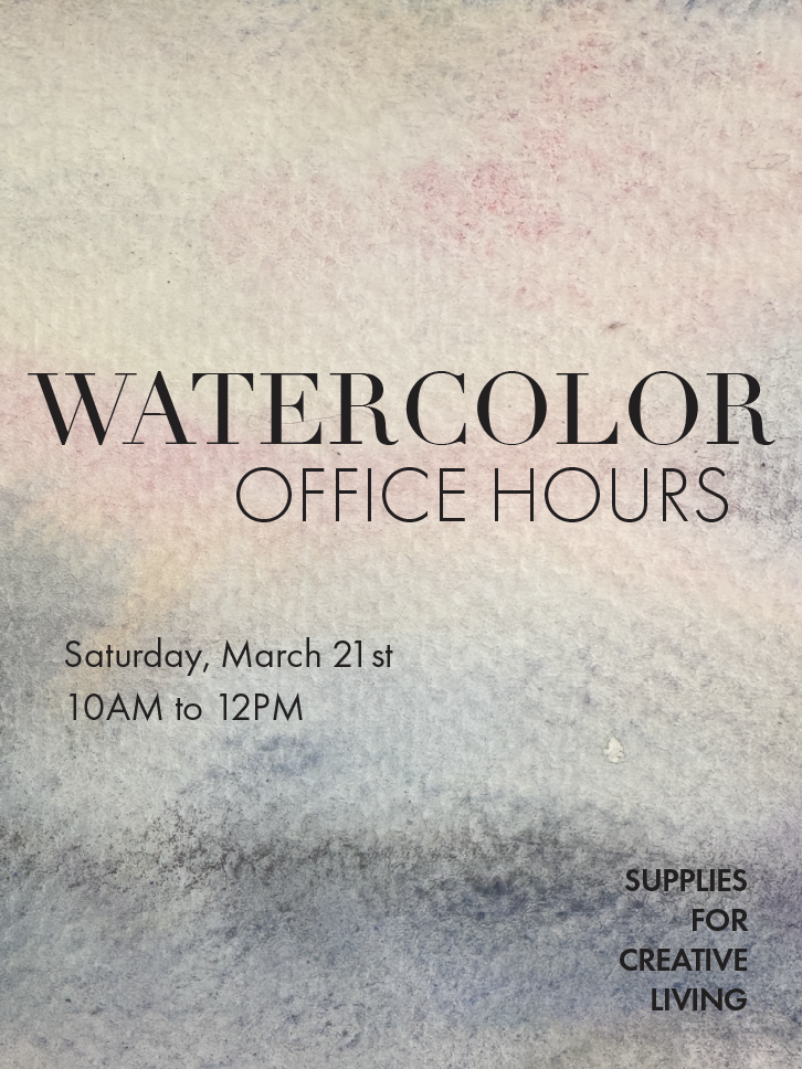 Watercolor Office Hours
