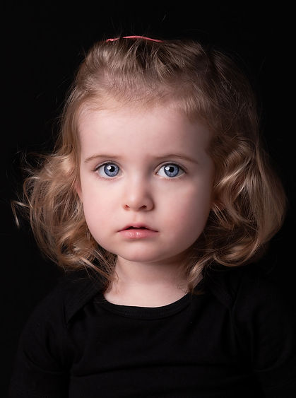 portret studiolicht portshoot kind