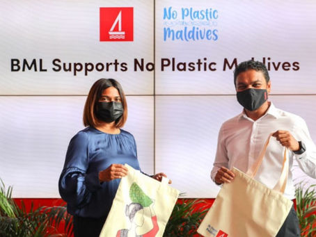 No Plastic Maldives Partners with BML to Introduce Cloth Bags in 10 Islands