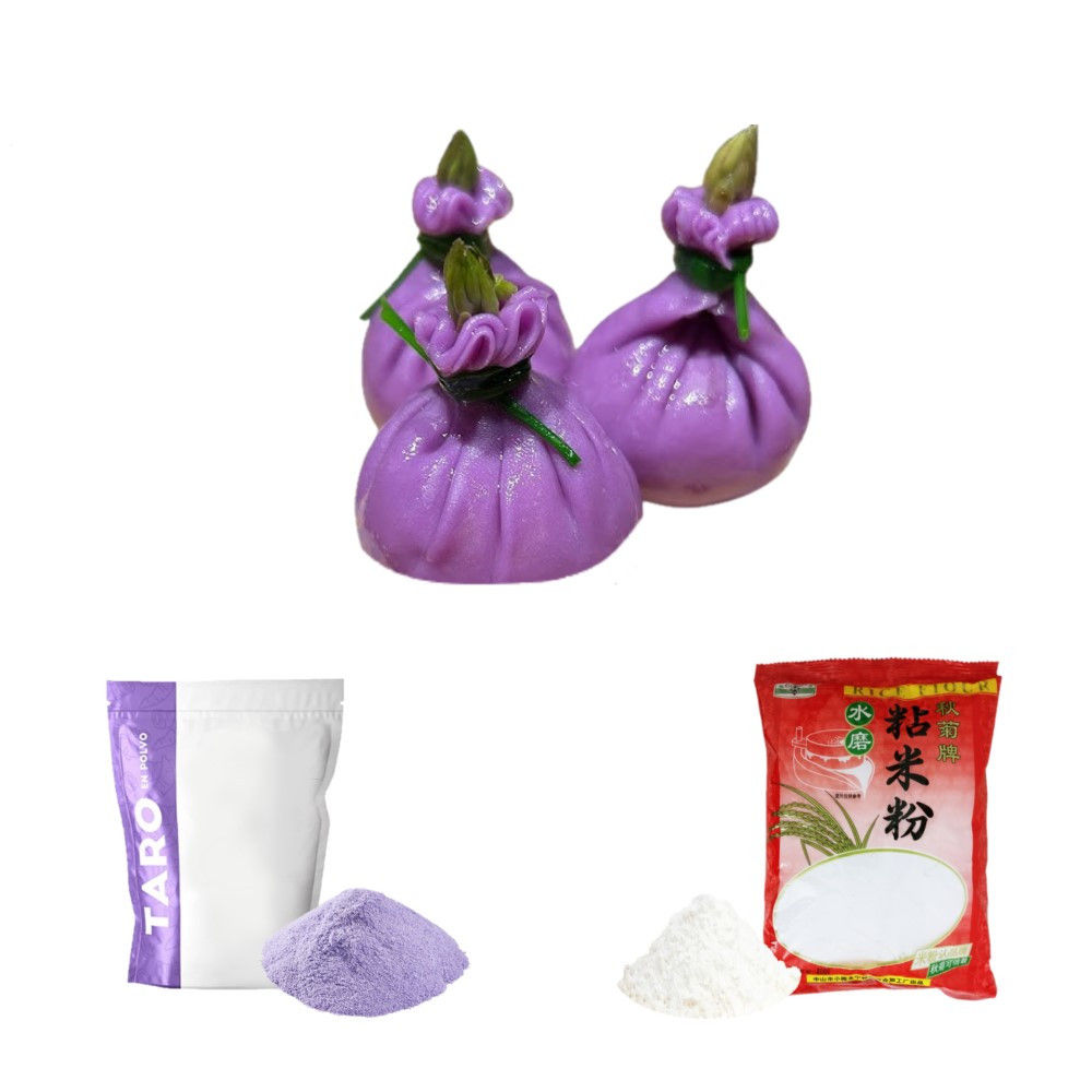 Pack Dumplings 2u Harina de Arroz y Taro