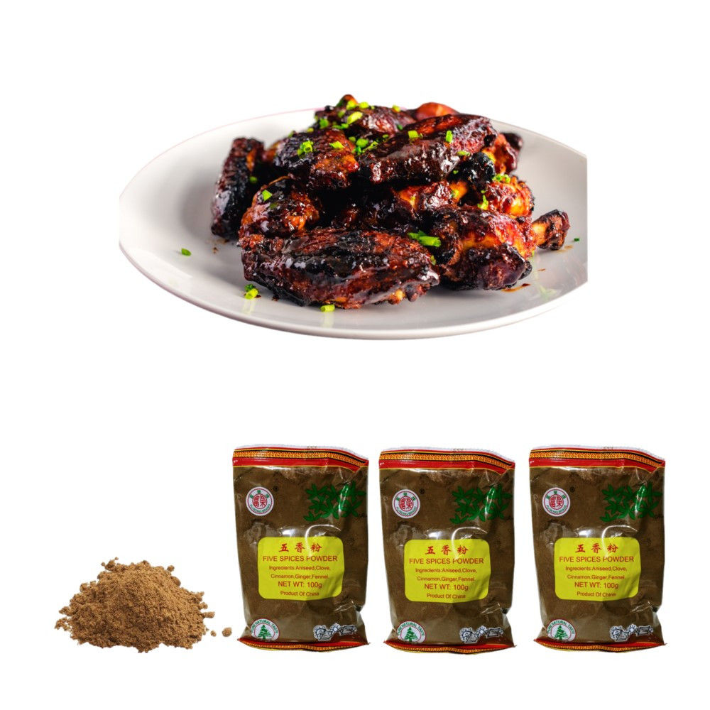 Pack 3u Sazonador 5 Especias en Polvo 100gr