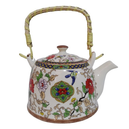 Thumbnail: Tetera Para Infusion Oriental Con Filtro Tragopan Cabot 4pza