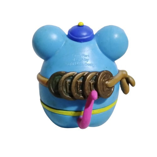 Thumbnail: Llaveros Duo Amuleto Abundancia 2pza Buey Niu|Raton Qian Mo