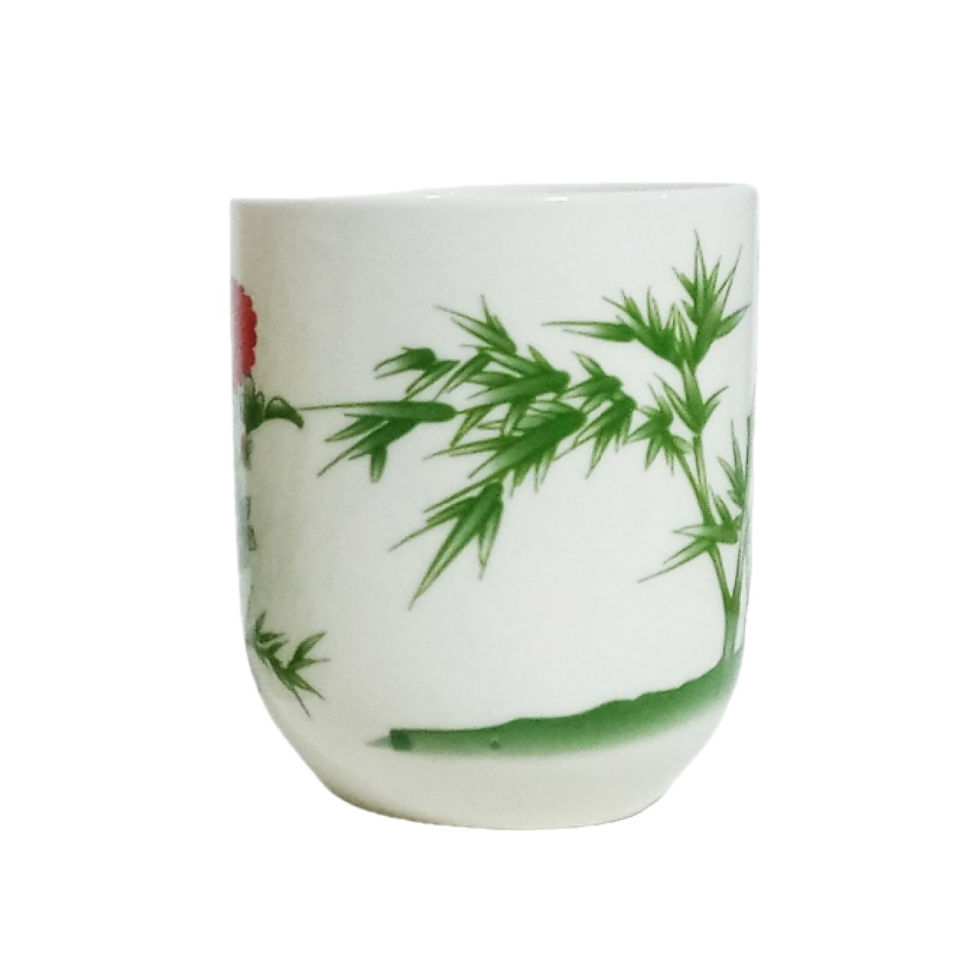 Thumbnail: Pack Cuencos Para Infusion Oriental Bosque Bambu 3pza