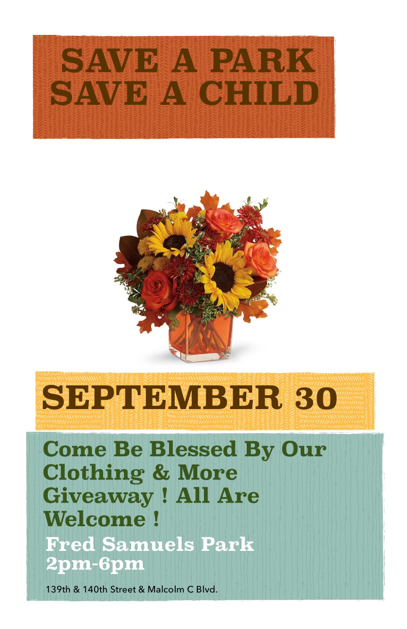 Save a Park Save a Child 