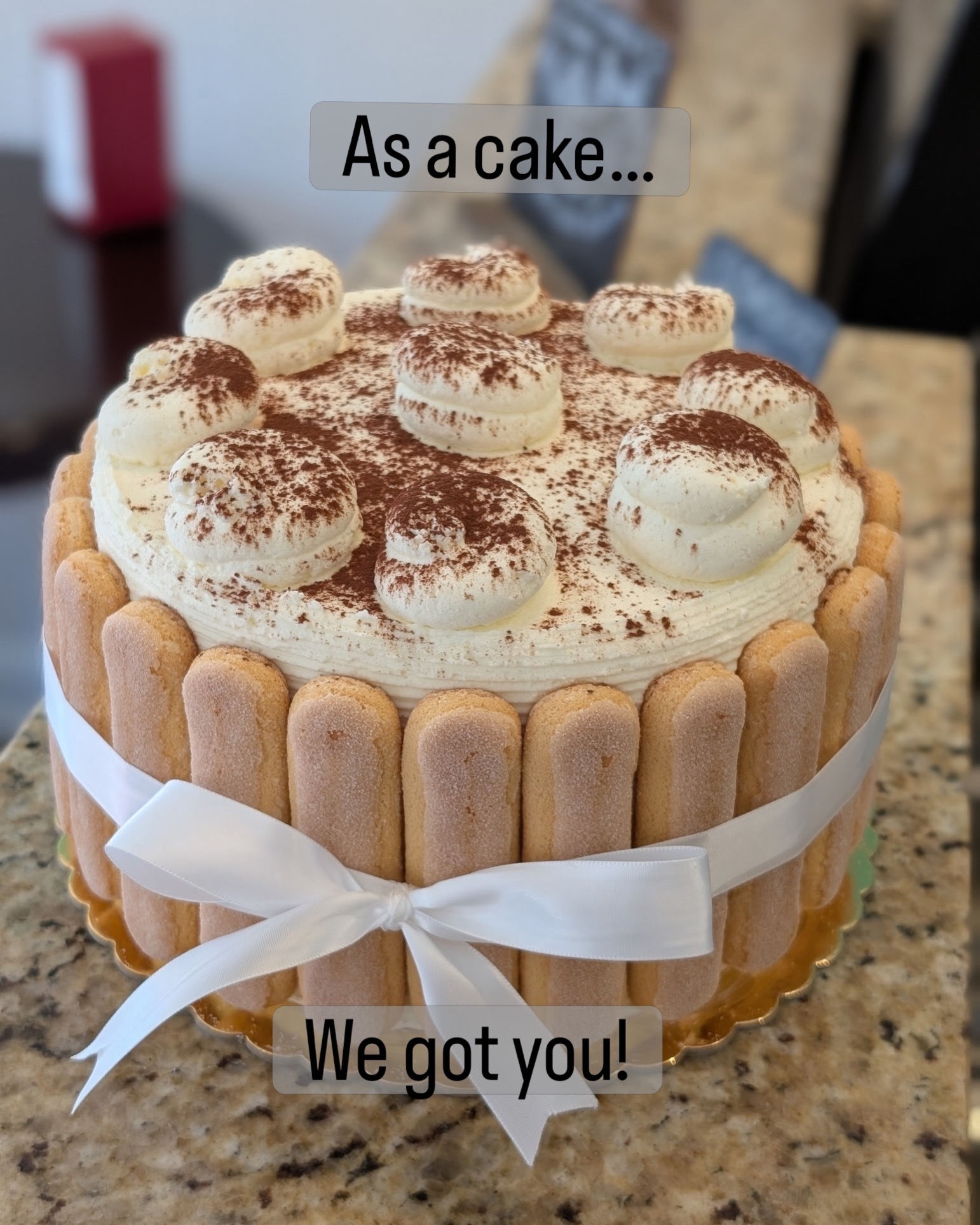 Classic tiramisu 