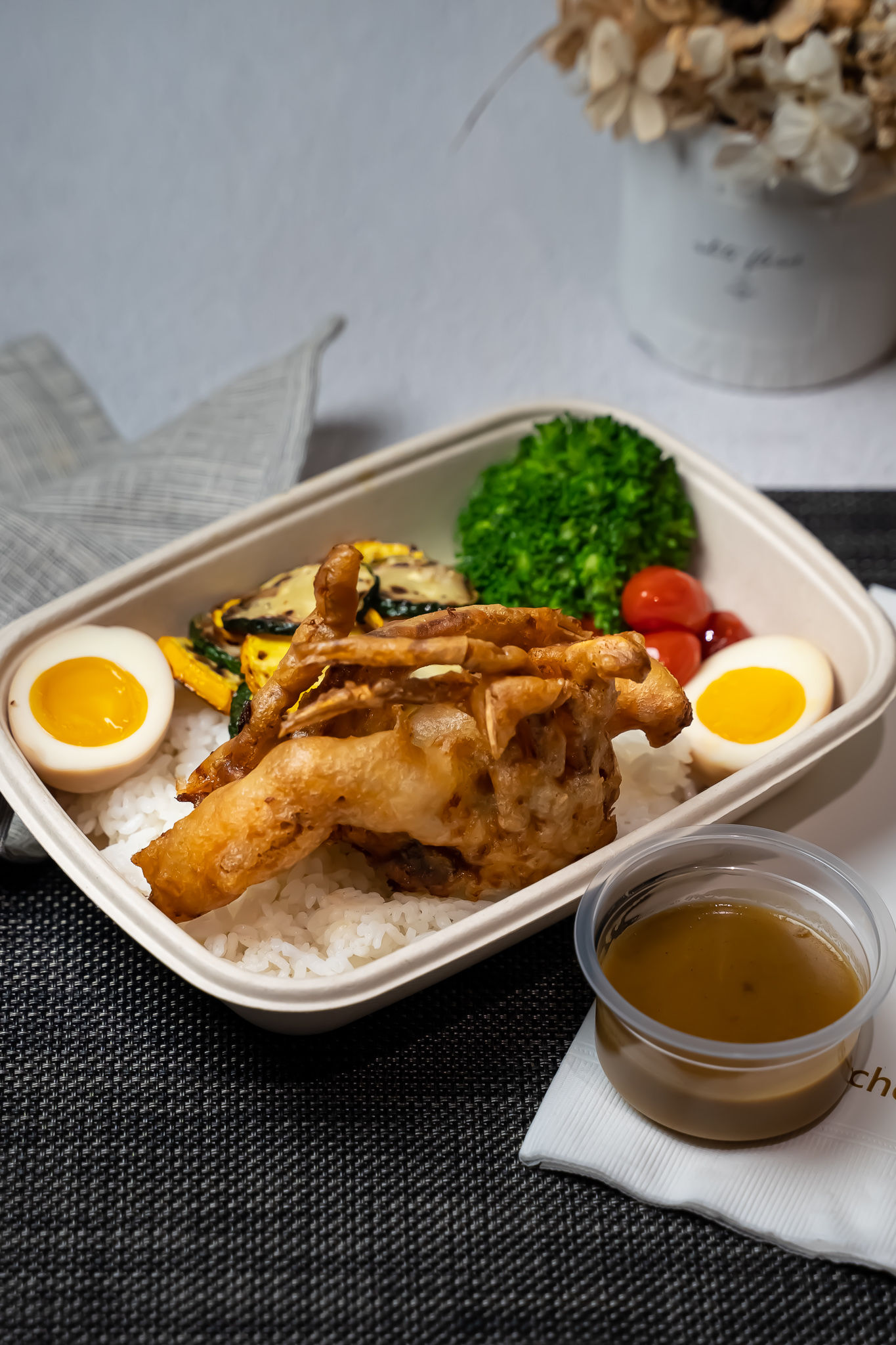 泰式咖哩螃蟹餐盒
