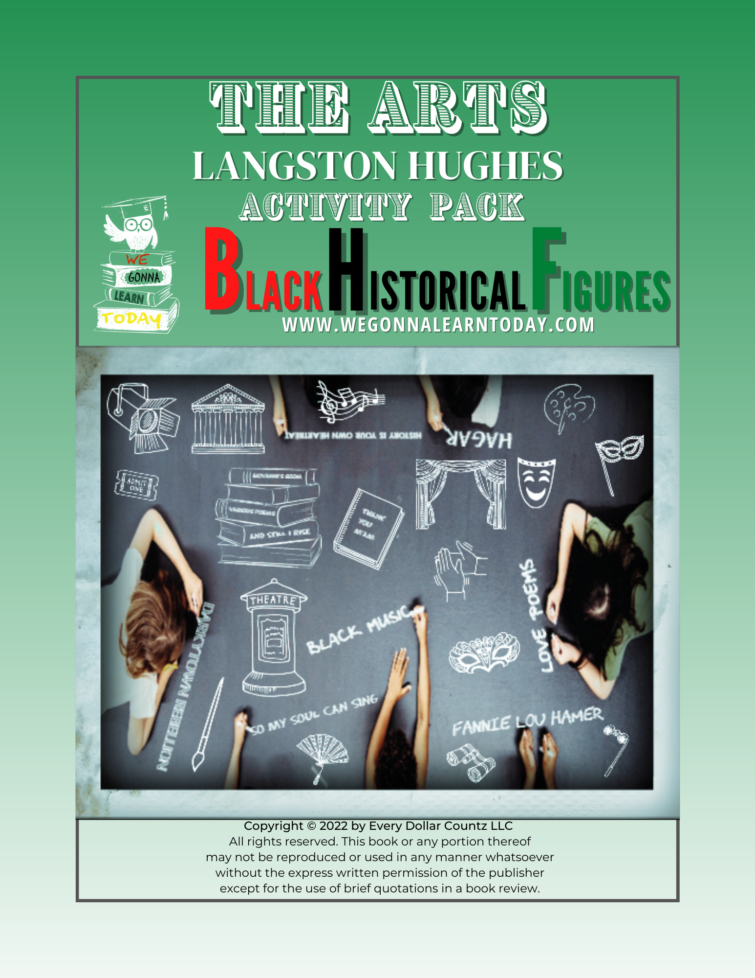 Activity pack  BHF The Arts (Langston Hughes)