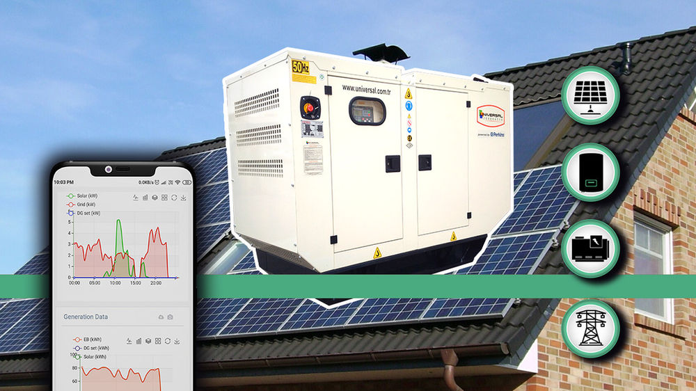 Diesel generator and solar synchronization procedure [with diagram]