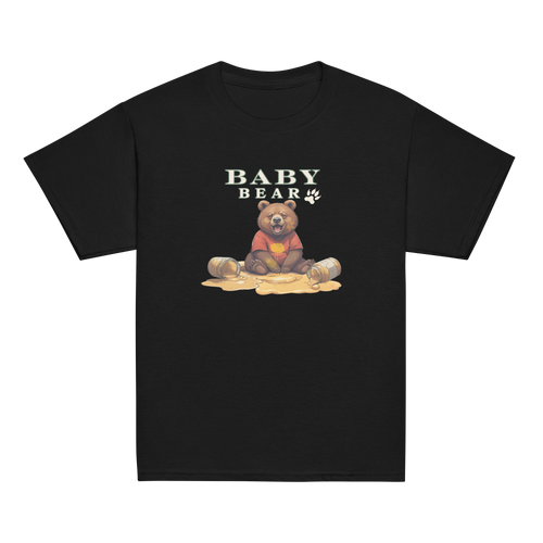 Baby Bear T-Shirt – Cute & Playful Bear Kids Tee for Little