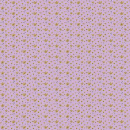 Yellow Flower on Purple Fabric