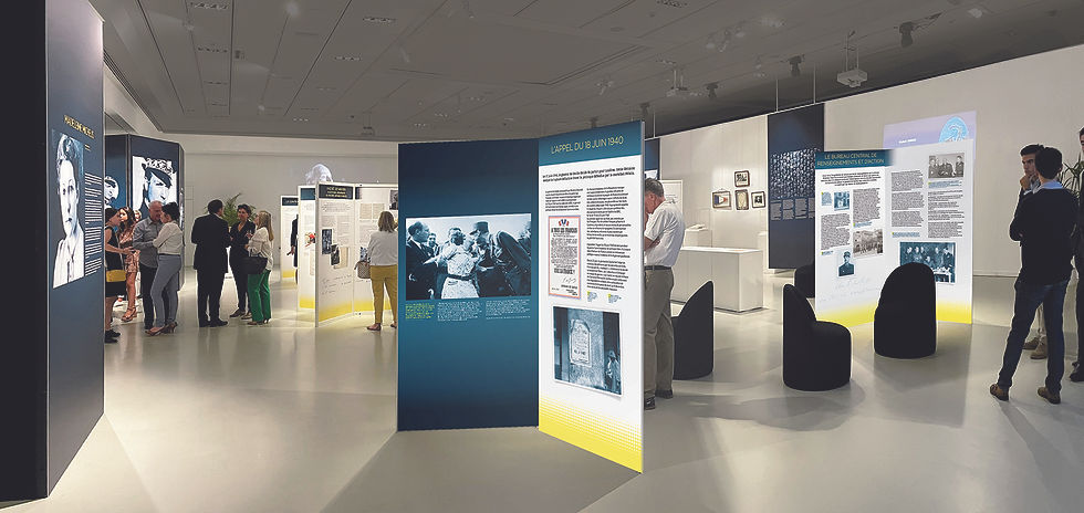 EXPOSITION "FIGURES DE LA RÉSISTANCE ET DU RENSEIGNEMENT"