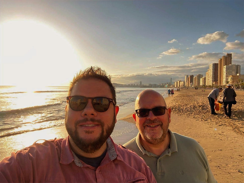 Selfie of Raff & John